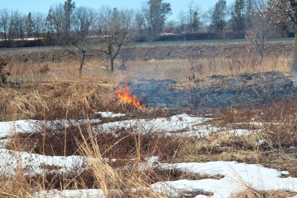 Fort McCoy personnel complete 2020’s first prescribed burns