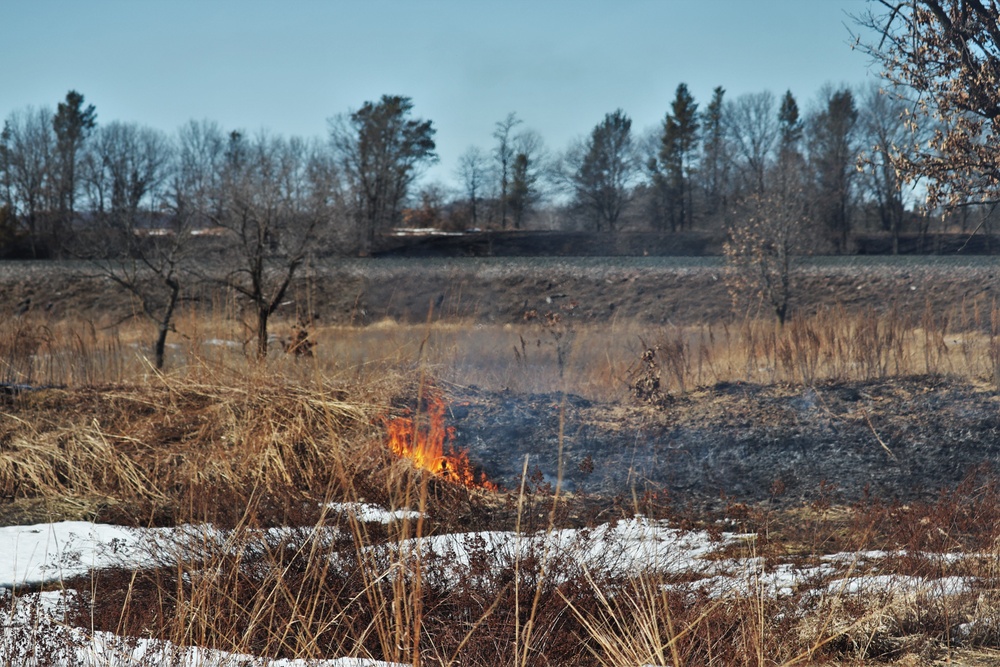 Fort McCoy personnel complete 2020’s first prescribed burns