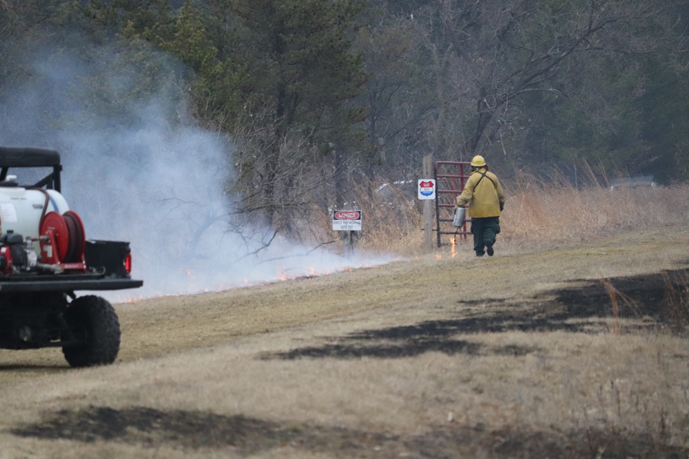 Fort McCoy personnel complete 2020’s first prescribed burns