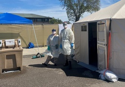 Guardsman Responds to Health and Human Services Call for Help