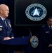 U.S. Space Force Chief of Space Operations Gen. John W. Raymond conducts COVID-19 press briefing