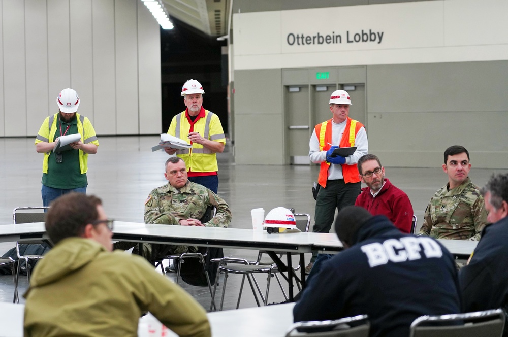 Army Corps inspects Baltimore Convention Center as potential alternate care site