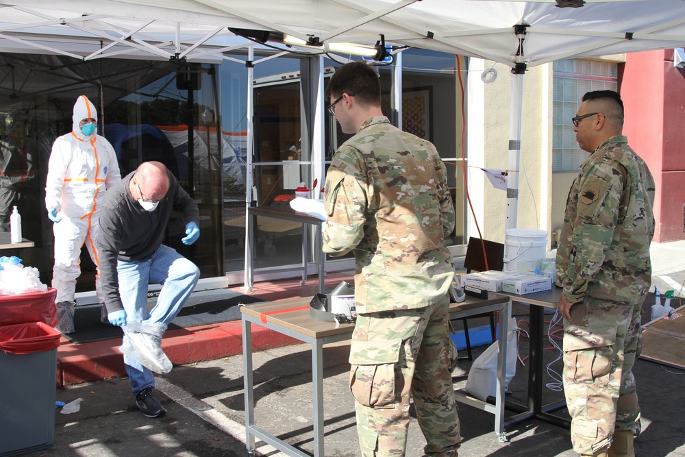 California Guard medical unit deep in COVID-19 fight