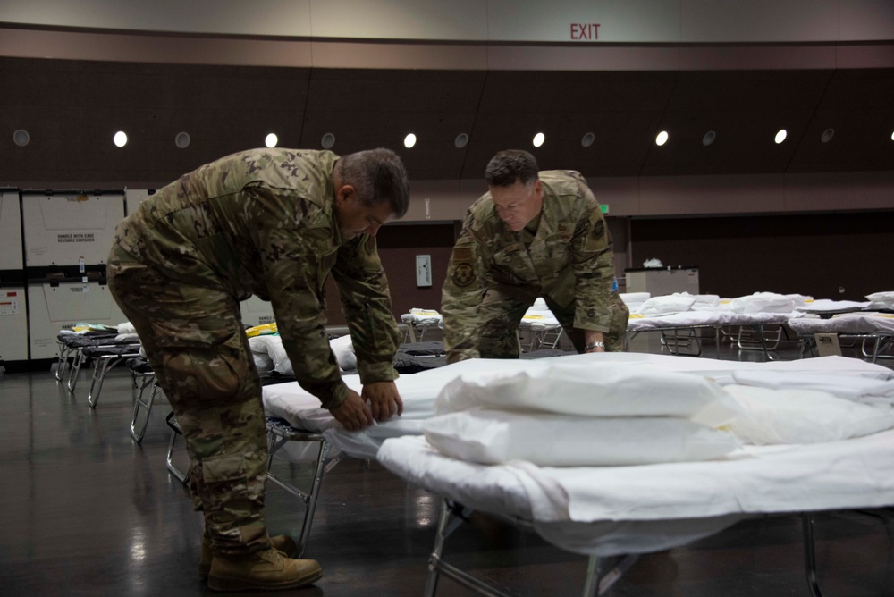 The 146th Airlift Wing Assist With COVID-19 Preparedness