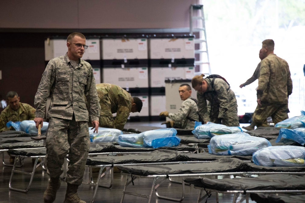 The 146th Airlift Wing Assist With COVID-19 Preparedness