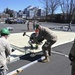 103rd Air Control Squadron builds COVID-19 testing tent