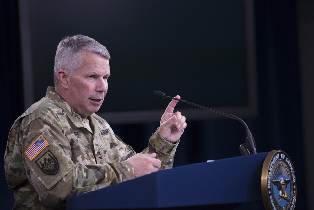 U.S. Army Corps of Engineers Commanding General Briefs on COVID-19