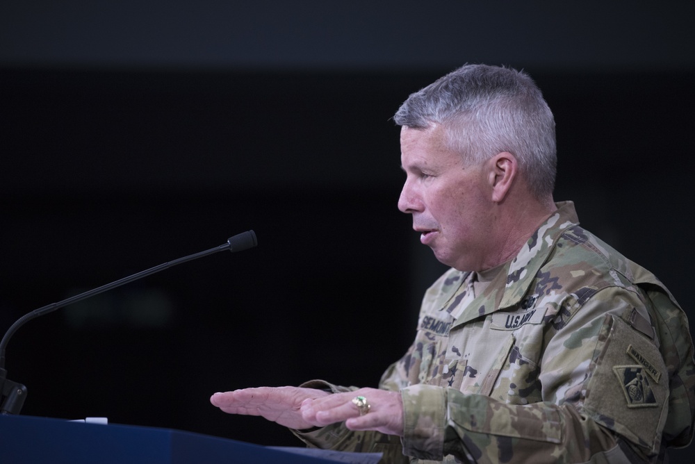 U.S. Army Corps of Engineers Commanding General Briefs on COVID-19
