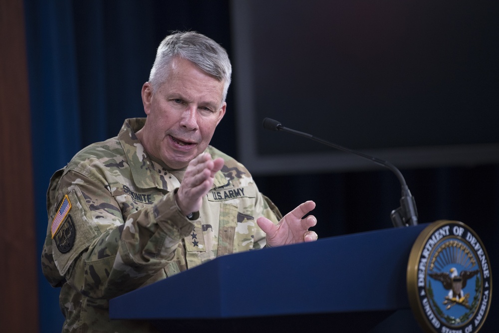 U.S. Army Corps of Engineers Commanding General Briefs on COVID-19