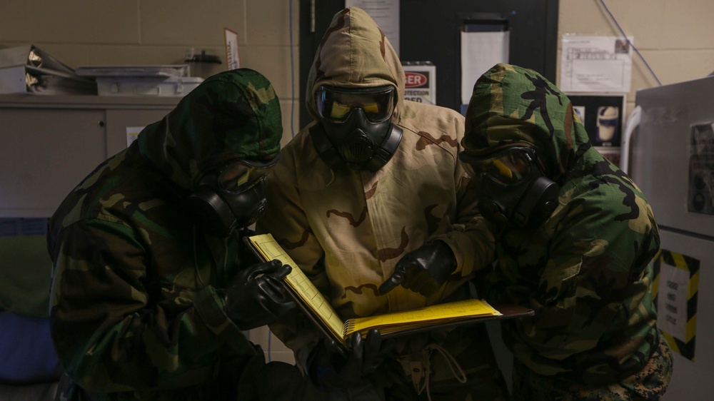 HMH-361 CBRN Training