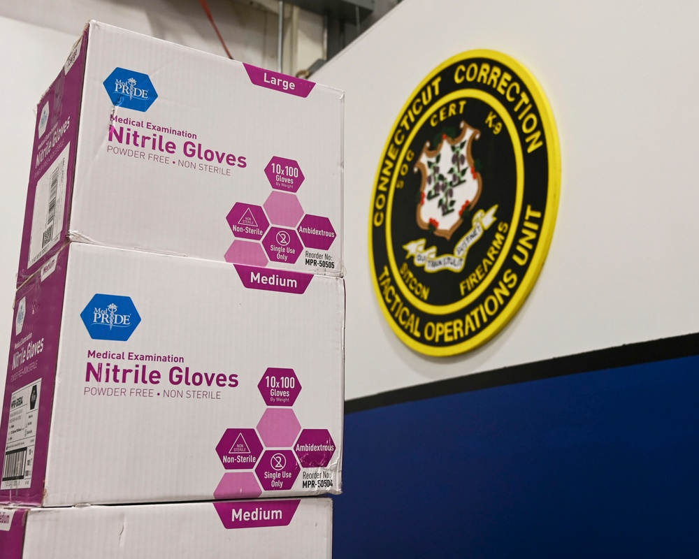Connecticut Department of Corrections medical supply collection (COVID-19)