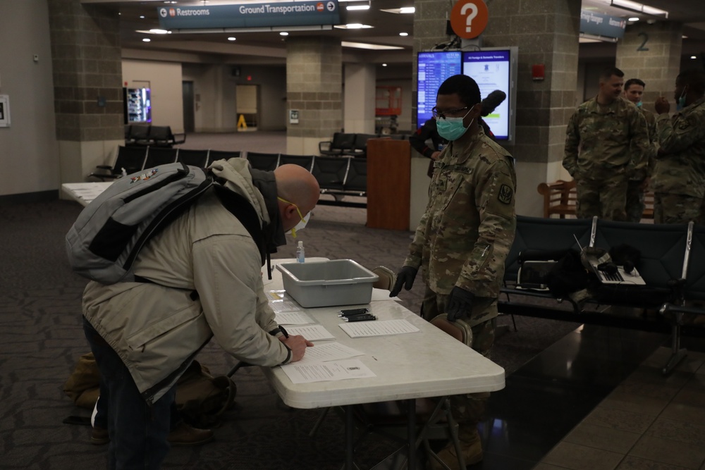 Rhode Island National Guard Covid-19 Effort