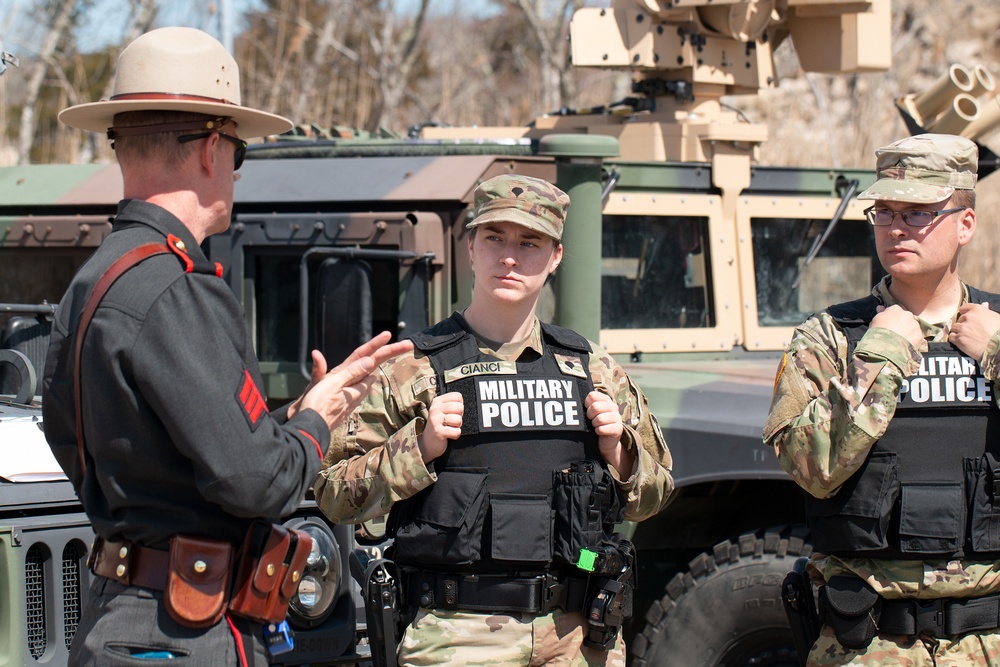 National Guard Soldiers support RI State Police