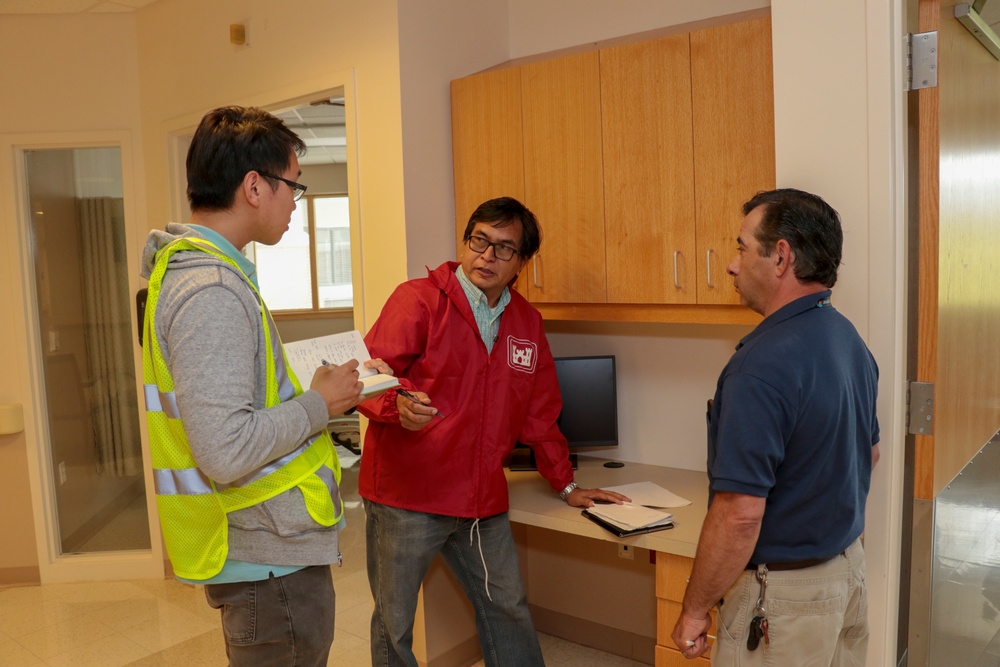 District teams visit alternate care facilities