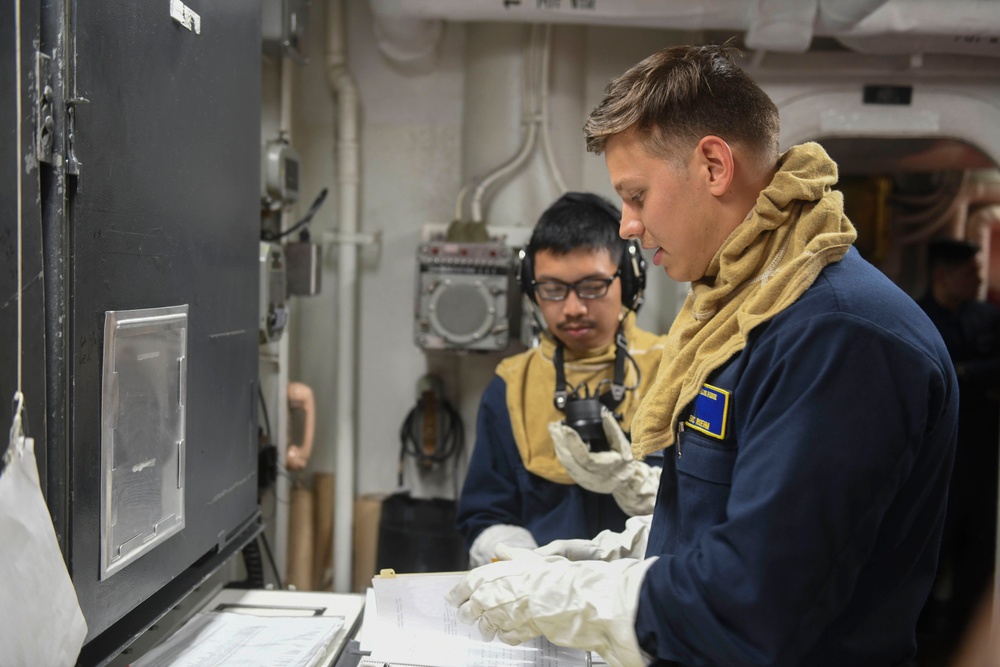 USS Blue Ridge Integrated General Quarters Training Evolution