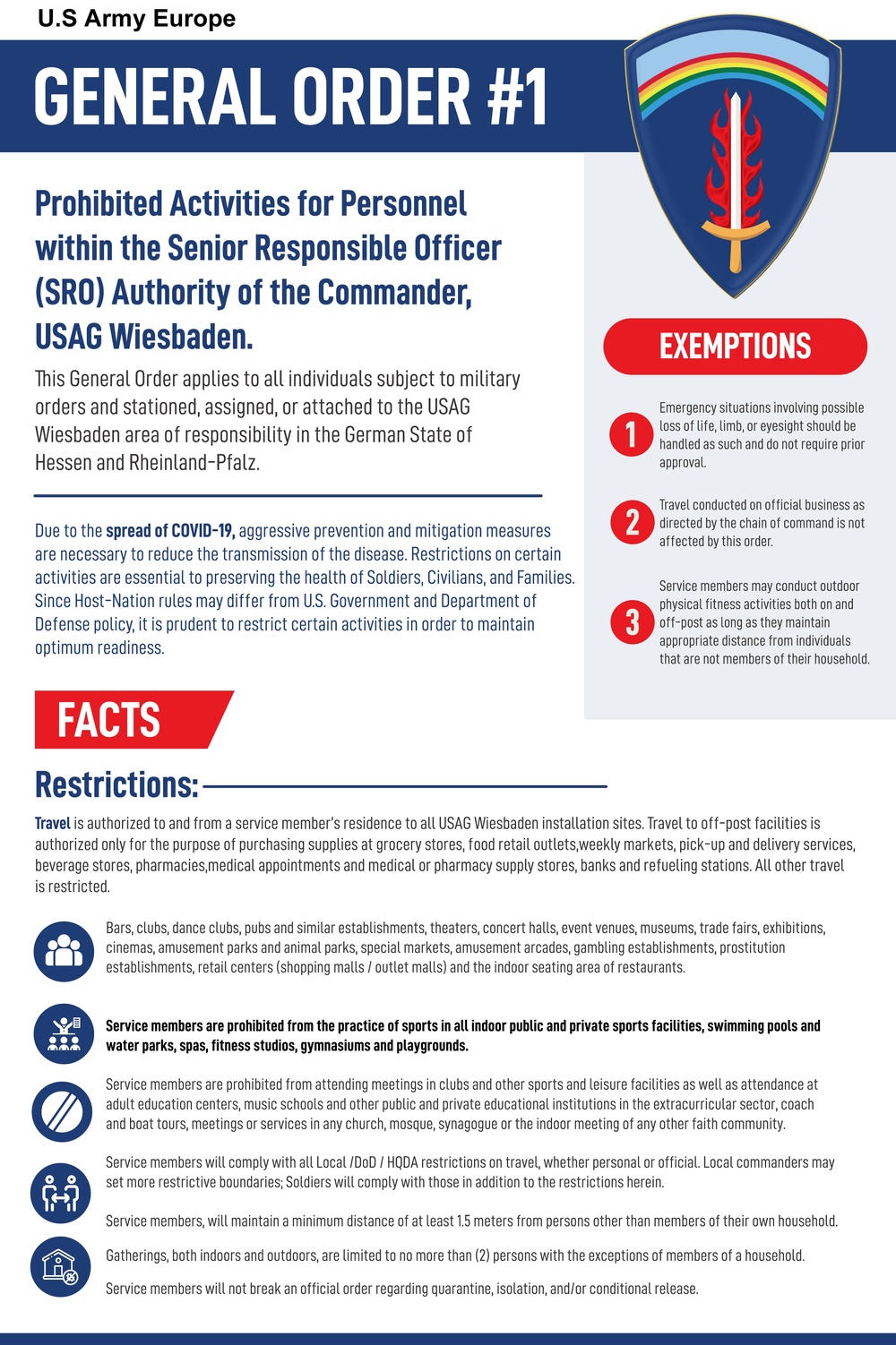 General Order #1 Infographic