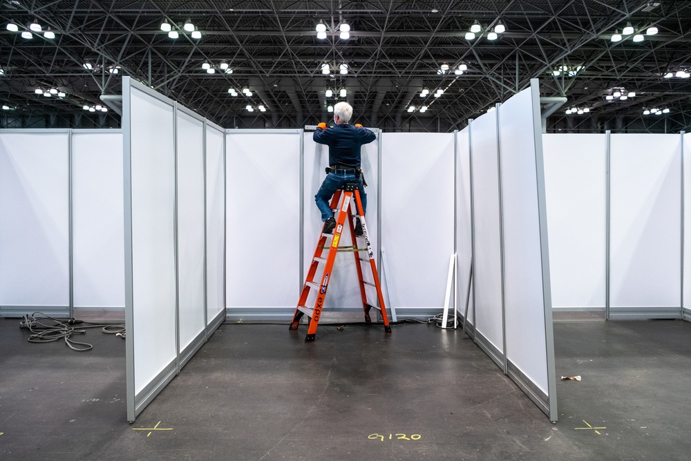 FEMA, HHS, USACE, DoD, and State of NY Construct a Field Hospital at the Jacob Javits Convention Center