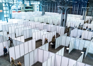FEMA, HHS, USACE, DoD, and State of NY Construct a Field Hospital at the Jacob Javits Convention Center