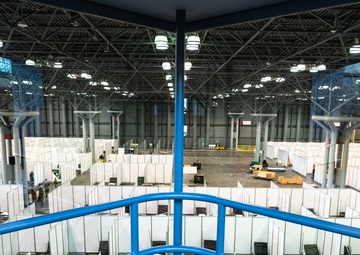 FEMA, HHS, USACE, DoD, and State of NY Construct a Field Hospital at the Jacob Javits Convention Center