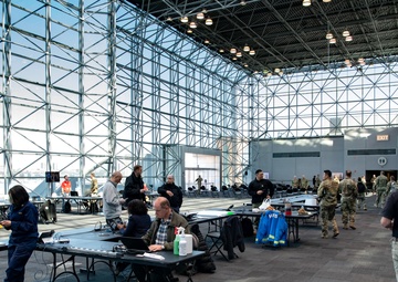 FEMA, HHS, USACE, DoD, and State of NY Construct a Field Hospital at the Jacob Javits Convention Center