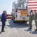 President Donald J. Trump Sees Off USNS Comfort