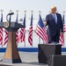 President Donald J. Trump Sees Off USNS Comfort