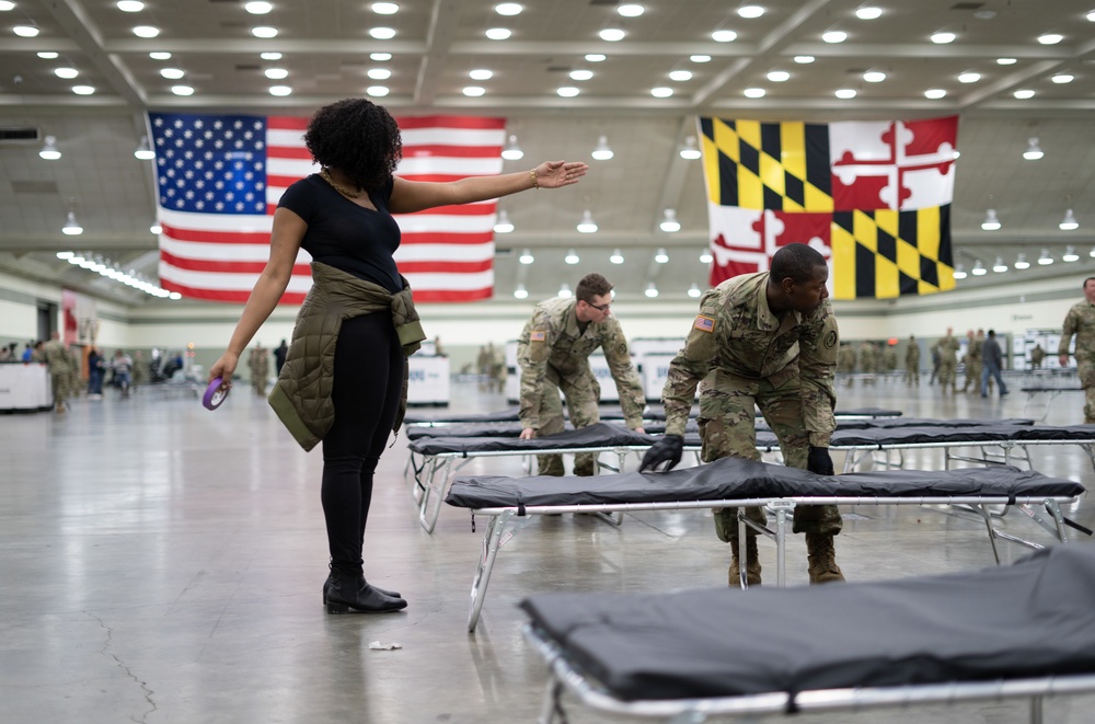 Maryland National Guard establishes Federal Medical Station