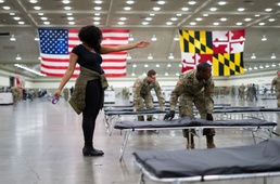 Maryland National Guard establishes Federal Medical Station
