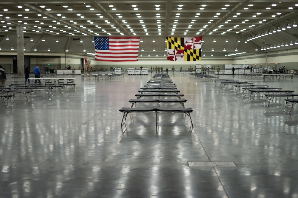 Maryland National Guard establishes Federal Medical Station