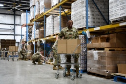 Dayton, Ohio-area food bank gets needed boost from its National Guard neighbors