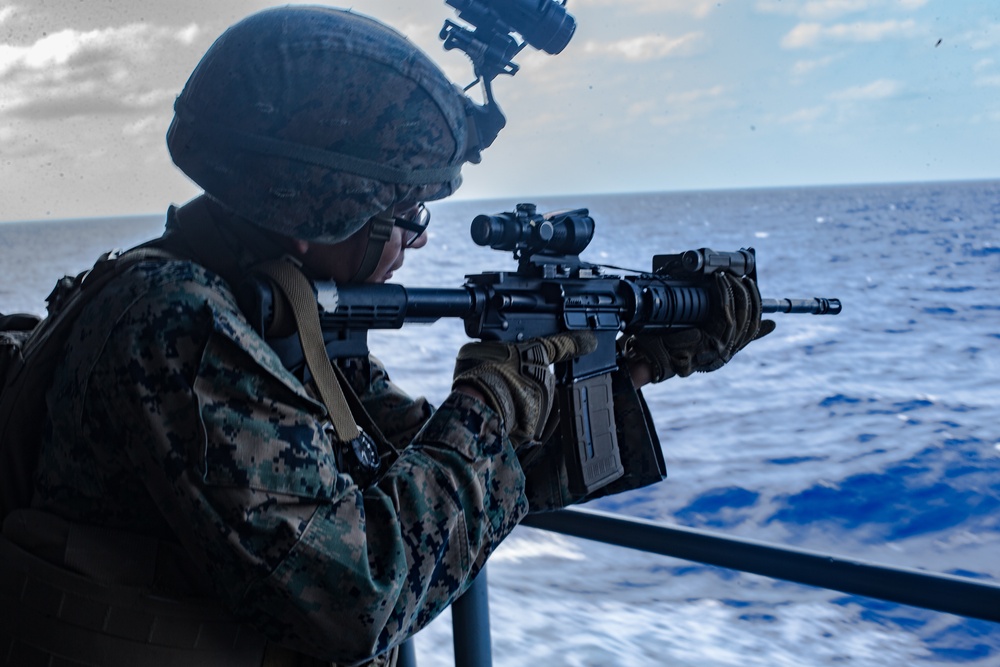 Guardian Angels: Marines with BLT 1/5, 31st MEU perform TRAP rehearsal