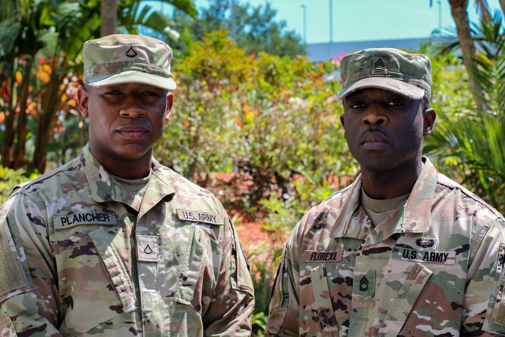 Creole speaking soldiers available for translation