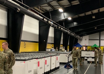 Pa. National Guard Supports FEMA Medical Station