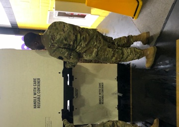 Pa. National Guard Supports FEMA Medical Station