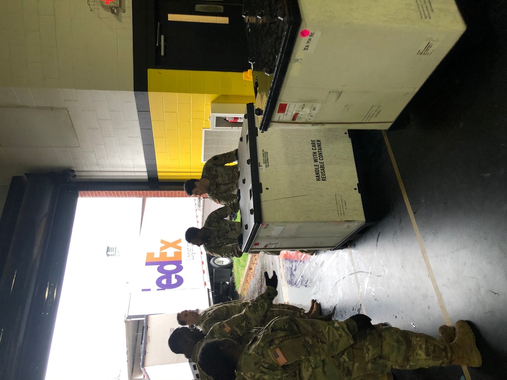 Pa. National Guard Supports FEMA Medical Station