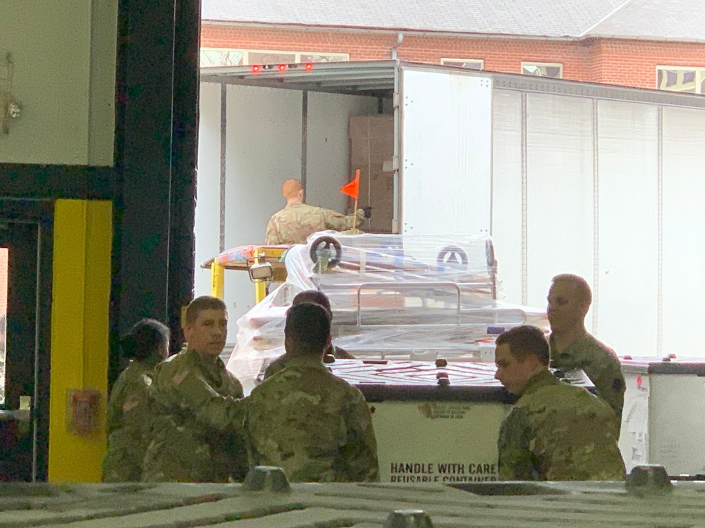 Pa. National Guard Supports FEMA Medical Station