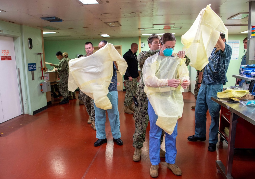 USNS Mercy Treats Patient