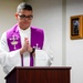 USNS Chaplain Conducts Protestant Services