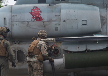 31st MEU Combined Anti-Armor Team supports forward arming and refueling point