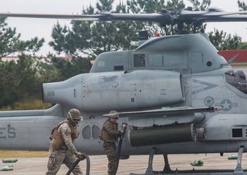 31st MEU Combined Anti-Armor Team supports forward arming and refueling point