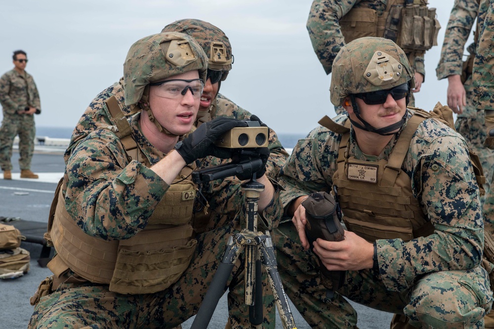 USS America, 31st MEU Conduct Live Fire Exercise