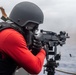 Sailors aboard USS America (LHA 6) conduct live fire exercise