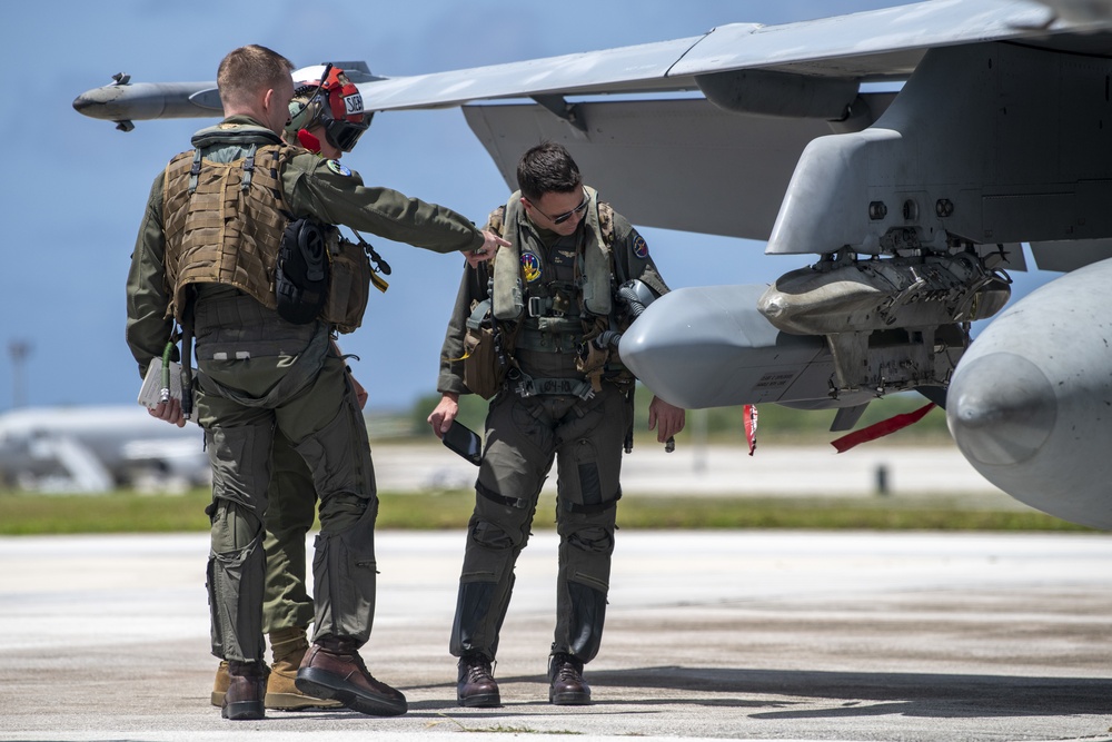 U.S. Marines fly as part of unit level training