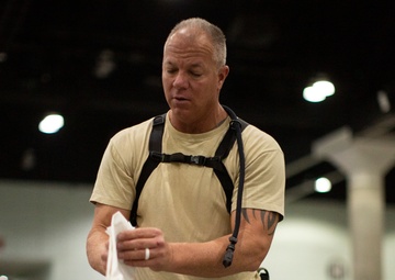 Airmen set up Federal Medical Station in Los Angeles