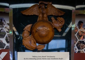 Military Saves Month proclamation signing