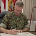 Military Saves Month proclamation signing