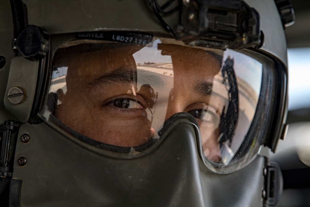 66th Expeditionary Rescue Squadron practices live fire exercise