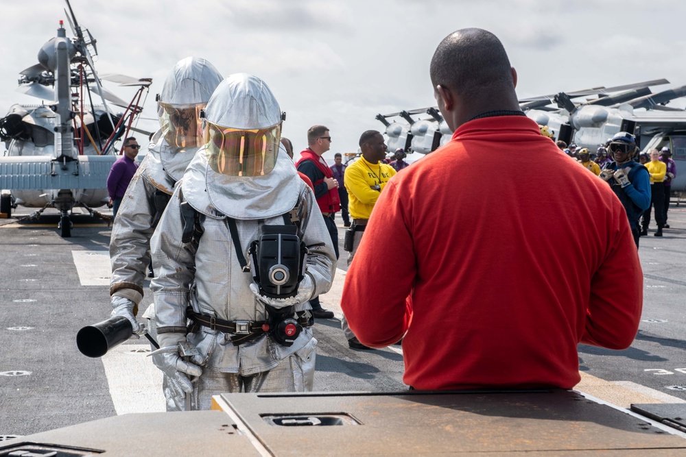 DVIDS - Images - USS America (LHA 6) Sailors Conduct Damage Control ...