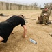 Deployed company gets creative, conducts new Army fitness test