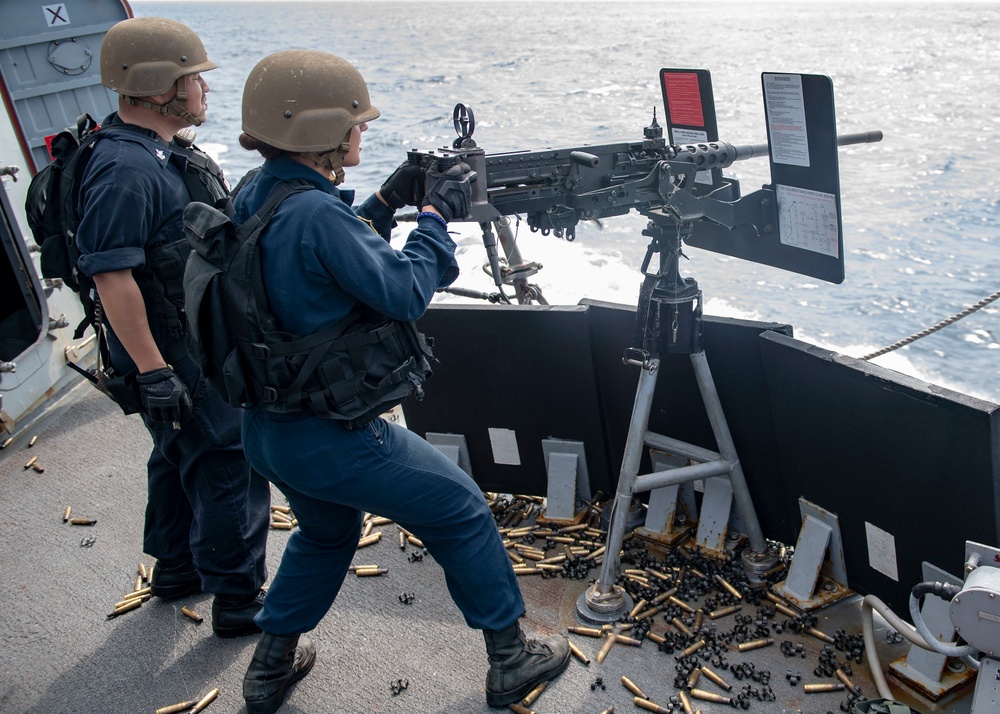 Bayou Chicot Sailor Conducts Live-Fire Exercise